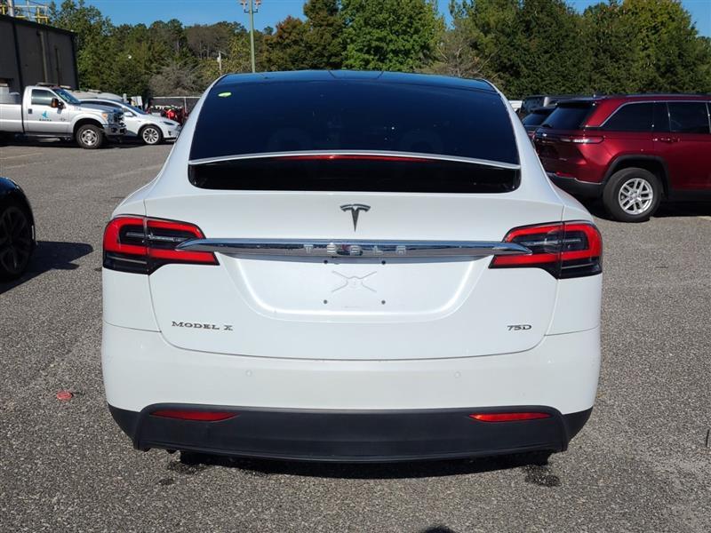 used 2018 Tesla Model X car, priced at $20,999