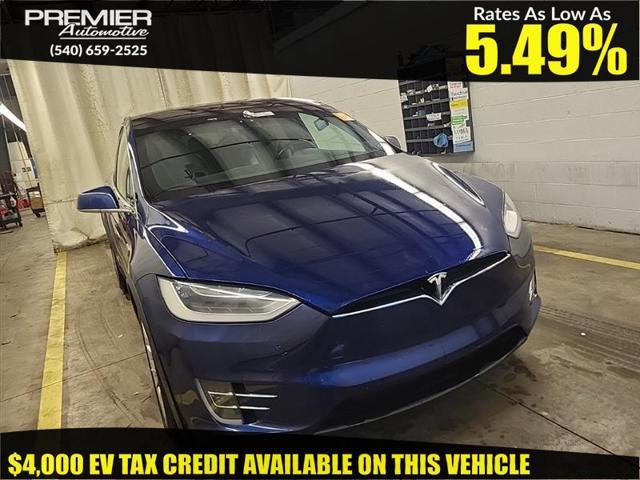 used 2016 Tesla Model X car, priced at $19,450