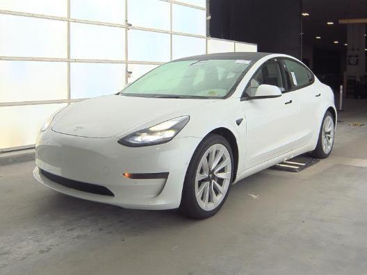 used 2022 Tesla Model 3 car, priced at $19,450