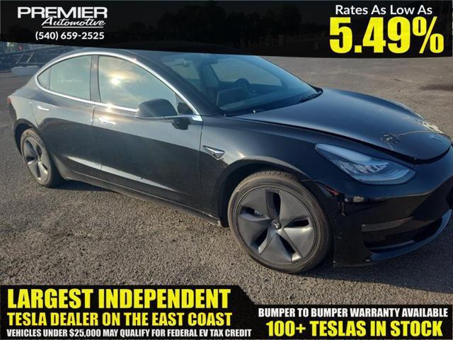 used 2019 Tesla Model 3 car, priced at $11,999