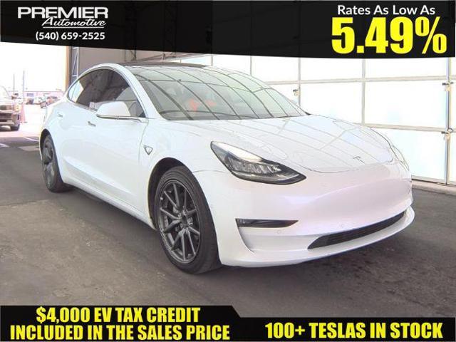 used 2018 Tesla Model 3 car, priced at $14,999