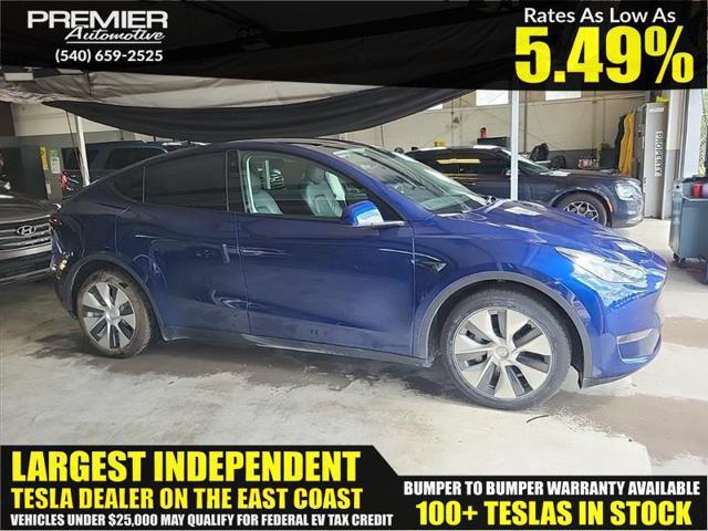 used 2022 Tesla Model Y car, priced at $23,999