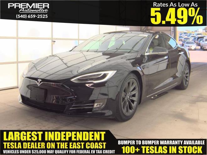 used 2018 Tesla Model S car, priced at $19,999