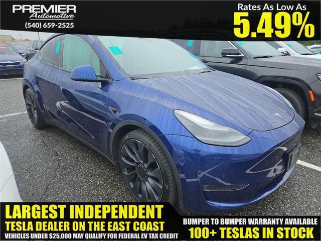 used 2022 Tesla Model Y car, priced at $24,999