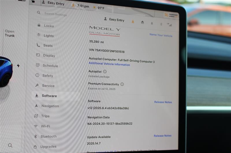 used 2022 Tesla Model Y car, priced at $24,999