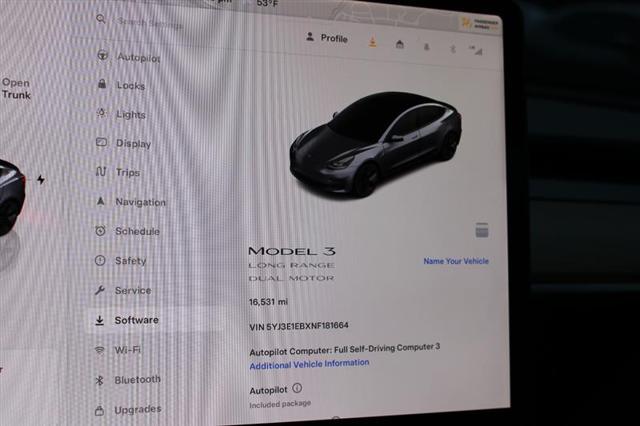 used 2022 Tesla Model 3 car, priced at $25,750