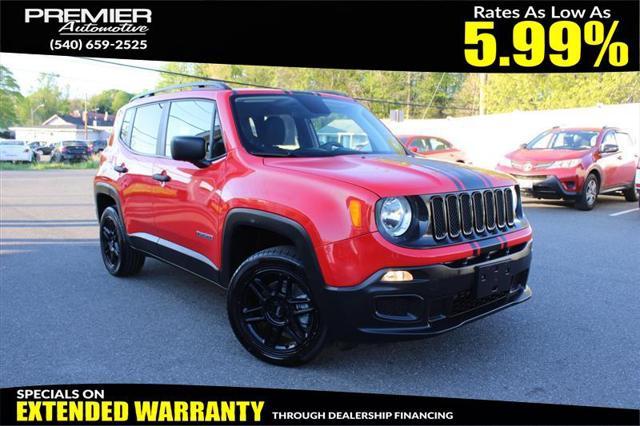 used 2018 Jeep Renegade car, priced at $13,450