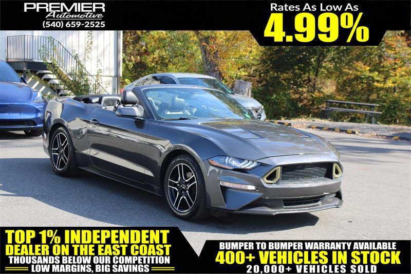 used 2020 Ford Mustang car, priced at $18,999