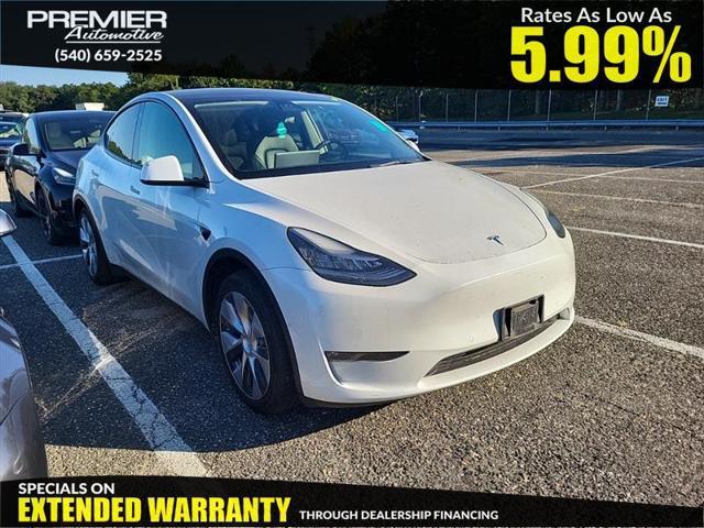 used 2021 Tesla Model Y car, priced at $23,997