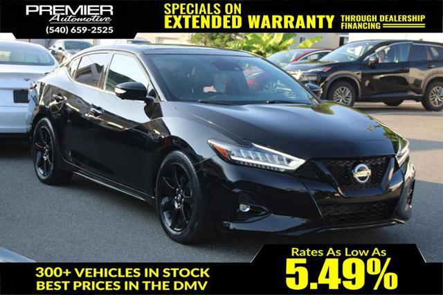 used 2021 Nissan Maxima car, priced at $25,999