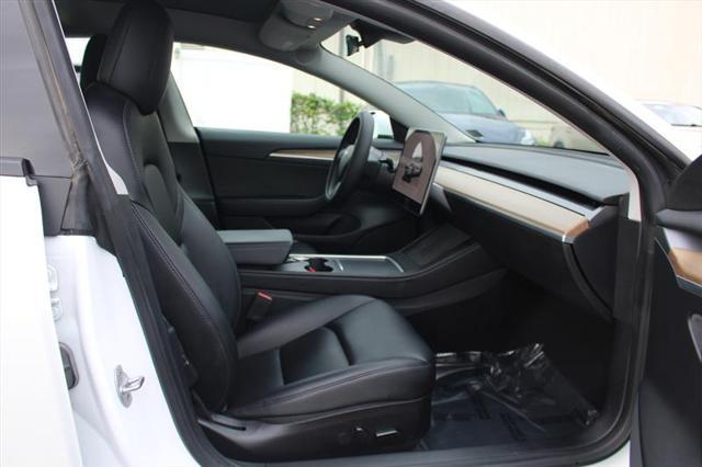 used 2022 Tesla Model 3 car, priced at $19,999