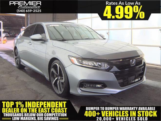 used 2020 Honda Accord car, priced at $19,999