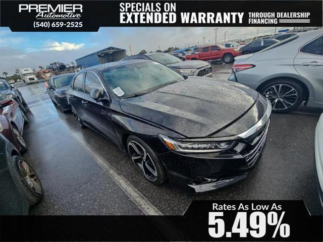 used 2021 Honda Accord car, priced at $19,450