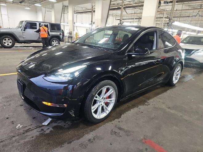 used 2022 Tesla Model Y car, priced at $25,999
