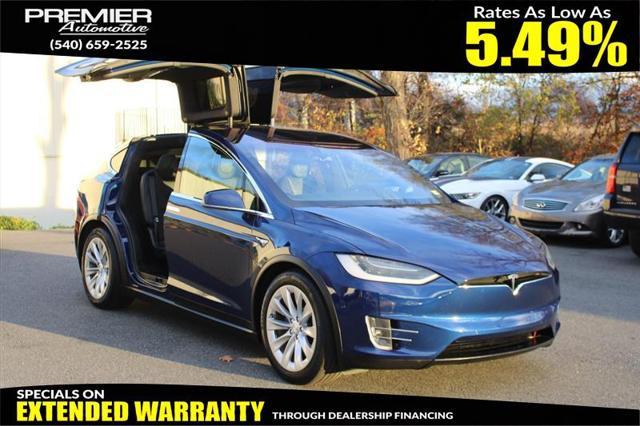 used 2018 Tesla Model X car, priced at $24,999