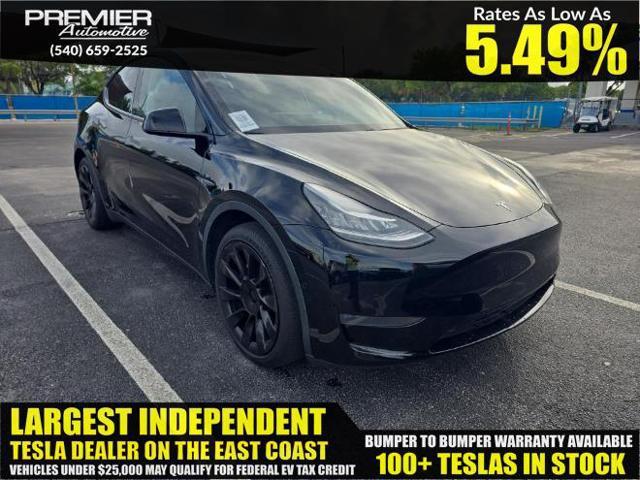 used 2020 Tesla Model Y car, priced at $20,999