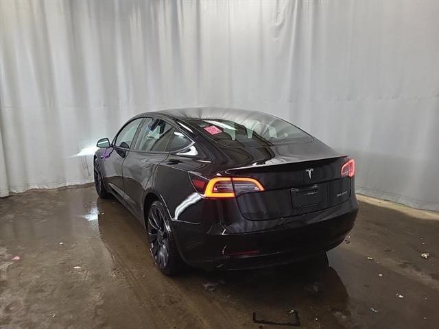 used 2022 Tesla Model 3 car, priced at $27,450