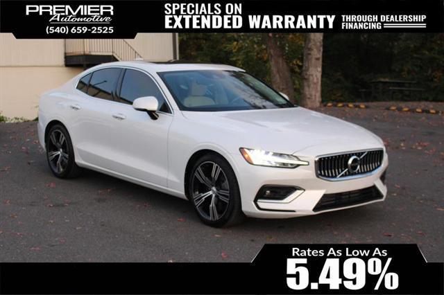 used 2019 Volvo S60 car, priced at $20,777