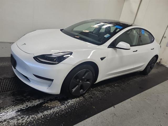 used 2022 Tesla Model 3 car, priced at $19,450