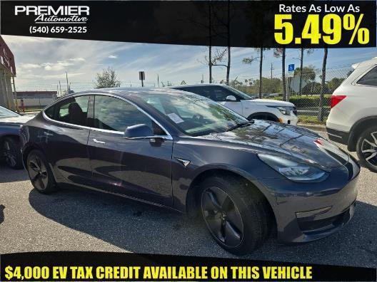 used 2019 Tesla Model 3 car, priced at $19,450