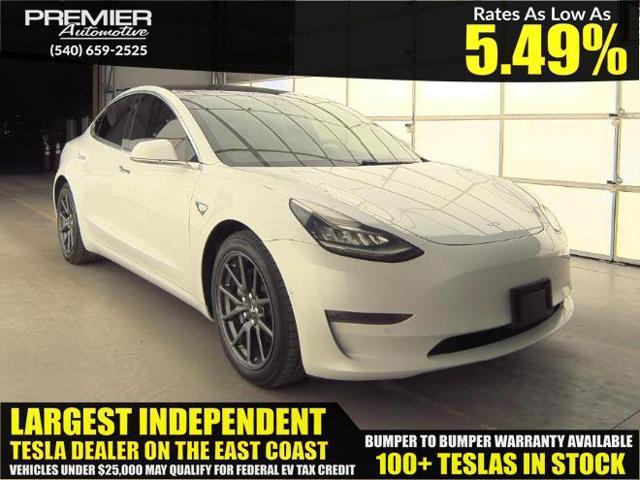 used 2018 Tesla Model 3 car, priced at $11,999