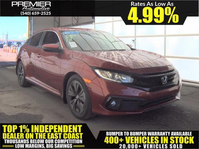 used 2020 Honda Civic car, priced at $15,999