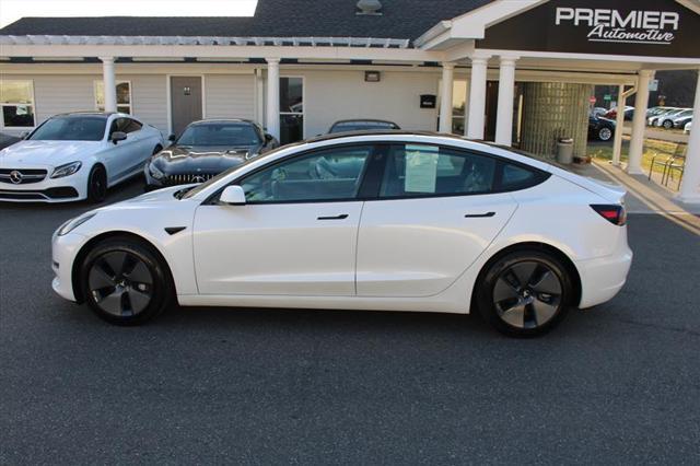 used 2021 Tesla Model 3 car, priced at $19,450