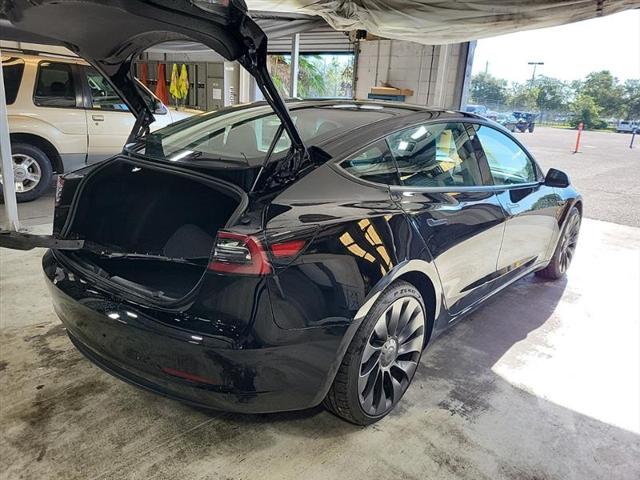 used 2023 Tesla Model 3 car, priced at $34,999