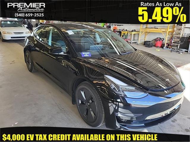 used 2022 Tesla Model 3 car, priced at $20,450