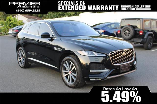 used 2021 Jaguar F-PACE car, priced at $31,450