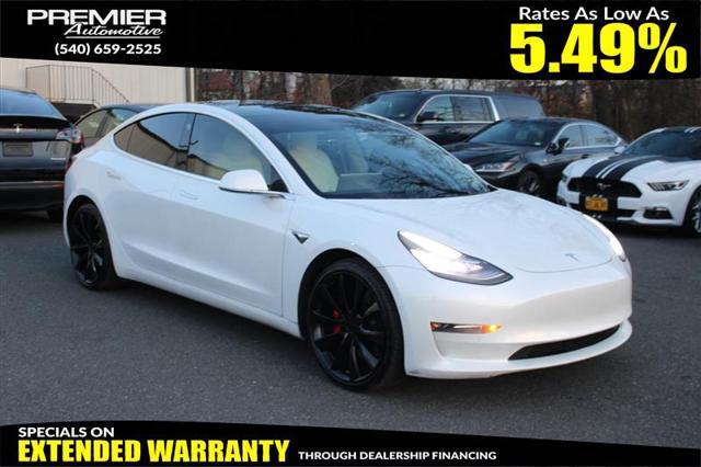 used 2020 Tesla Model 3 car, priced at $22,750