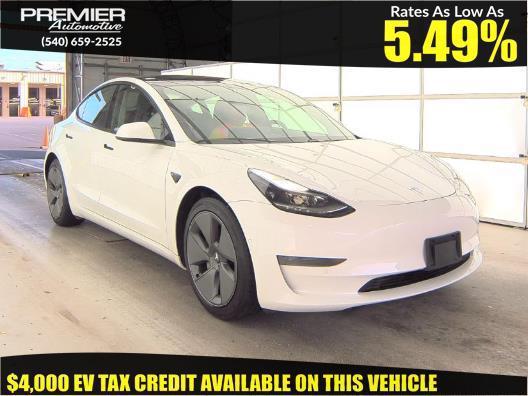 used 2021 Tesla Model 3 car, priced at $19,450