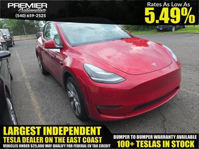 used 2023 Tesla Model Y car, priced at $22,450
