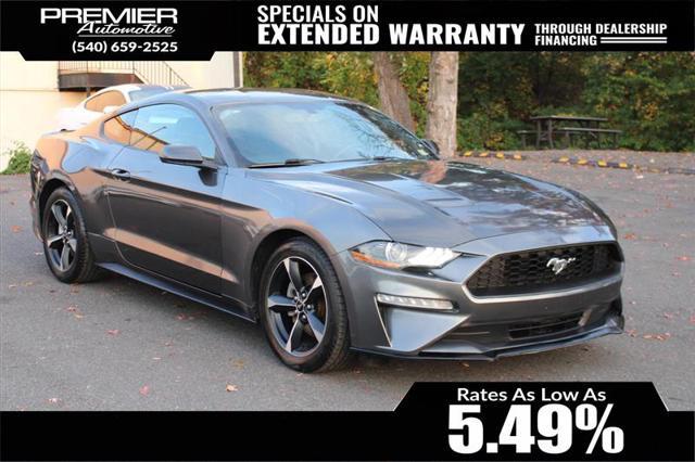 used 2018 Ford Mustang car, priced at $16,777