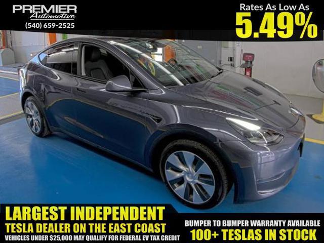 used 2023 Tesla Model Y car, priced at $24,999