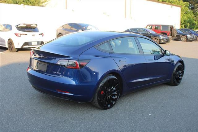 used 2022 Tesla Model 3 car, priced at $21,999