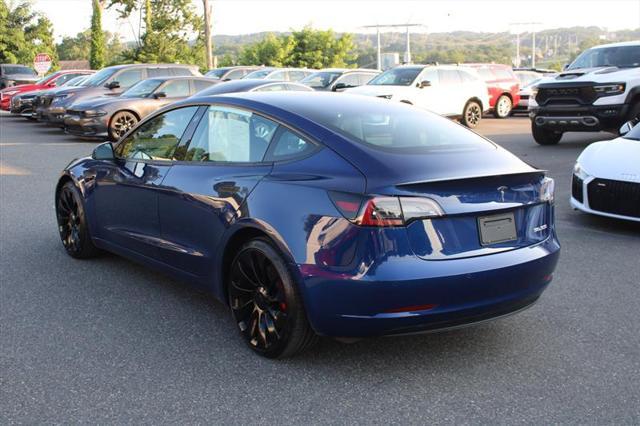 used 2022 Tesla Model 3 car, priced at $21,999