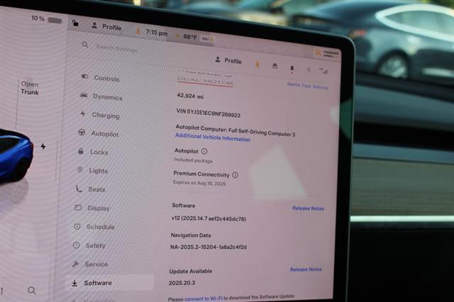 used 2022 Tesla Model 3 car, priced at $21,999