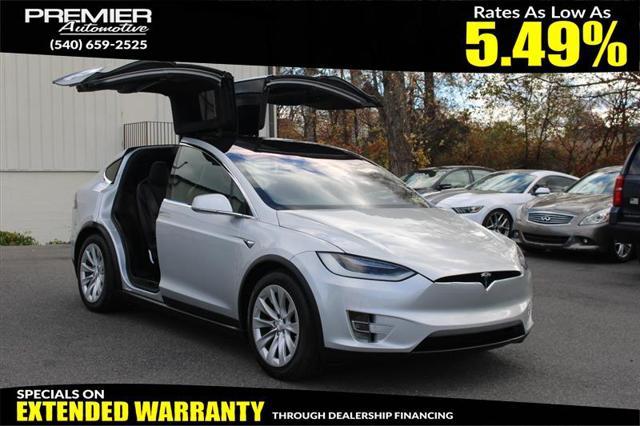 used 2017 Tesla Model X car, priced at $26,999