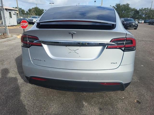 used 2017 Tesla Model X car, priced at $27,450