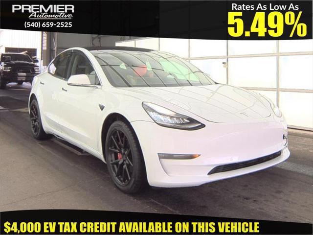 used 2020 Tesla Model 3 car, priced at $18,450