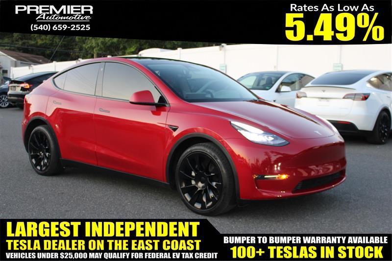 used 2023 Tesla Model Y car, priced at $24,999