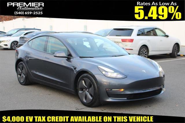 used 2021 Tesla Model 3 car, priced at $19,450