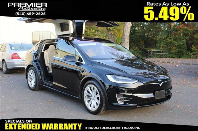 used 2017 Tesla Model X car, priced at $30,999