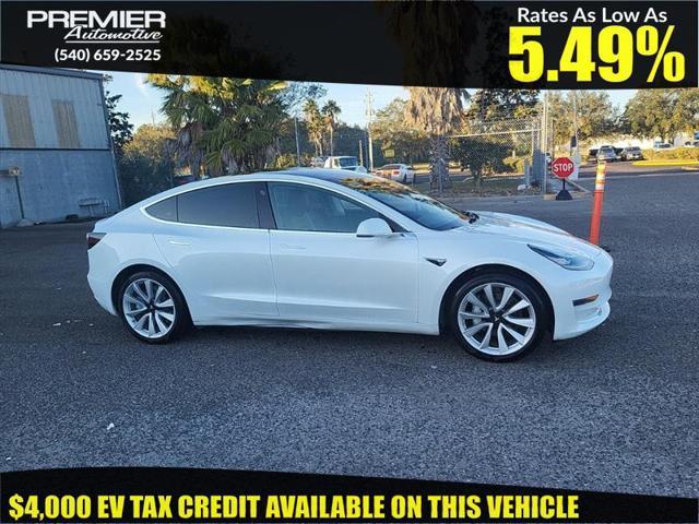 used 2020 Tesla Model 3 car, priced at $18,450