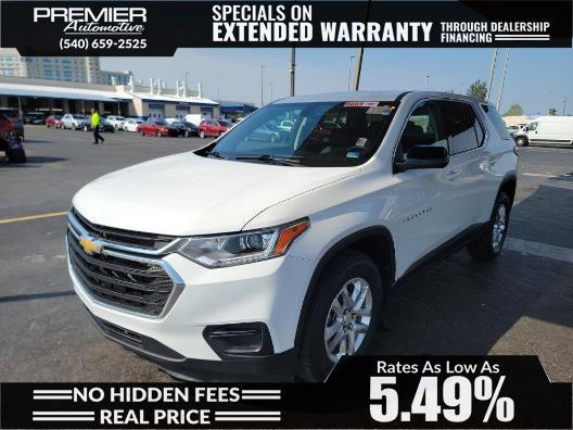 used 2021 Chevrolet Traverse car, priced at $19,999