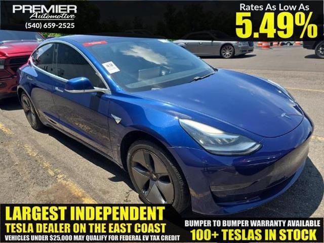 used 2018 Tesla Model 3 car, priced at $15,450