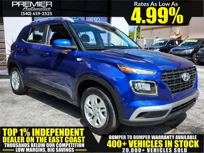 used 2020 Hyundai Venue car, priced at $13,450