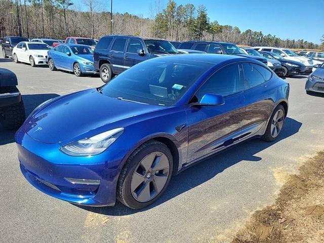 used 2021 Tesla Model 3 car, priced at $19,450