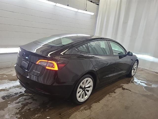 used 2022 Tesla Model 3 car, priced at $23,999